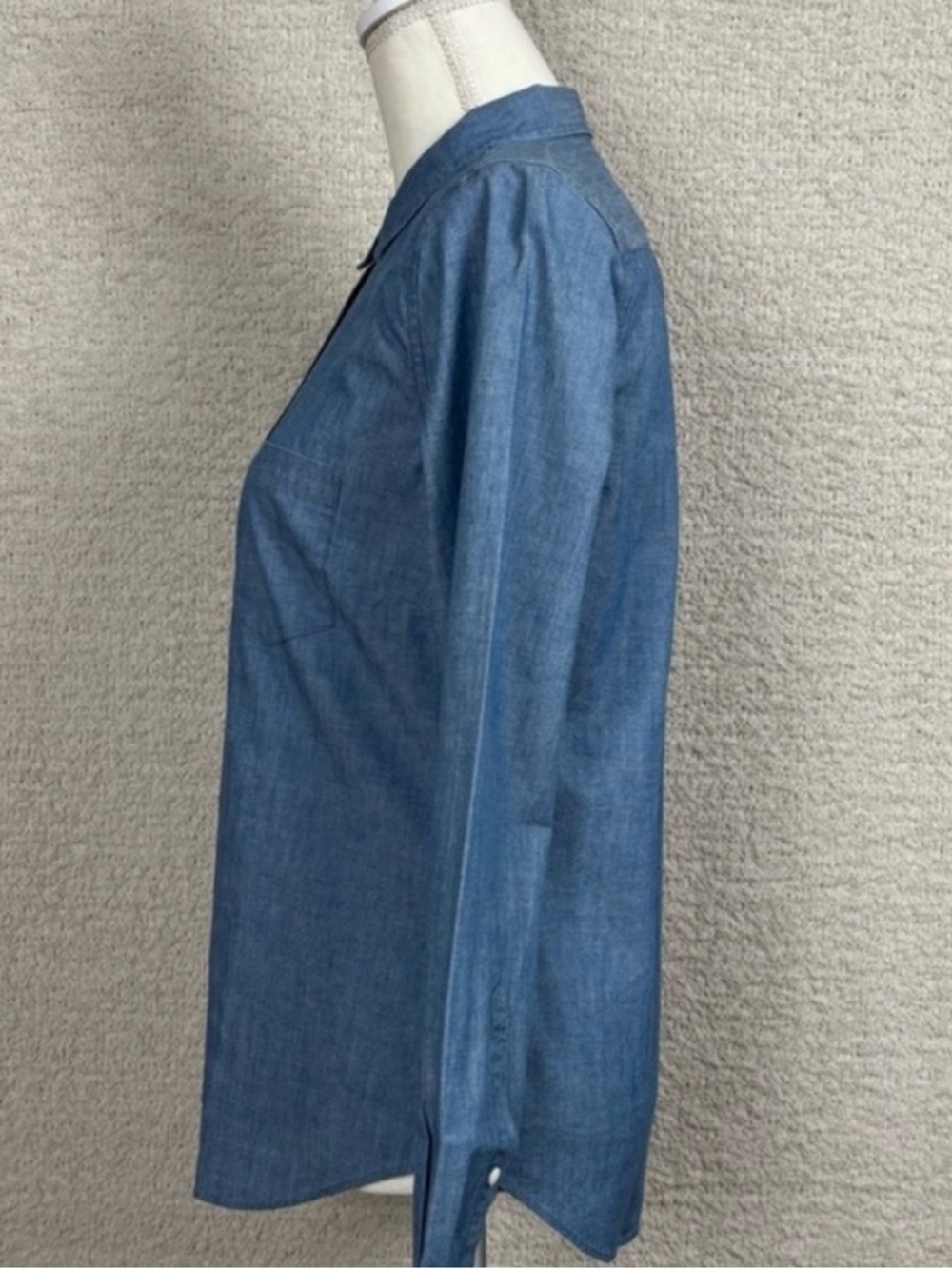 Untuckit denim shirt long sleeve - Picture 4 of 10